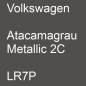 Preview: Volkswagen, Atacamagrau Metallic 2C, LR7P.